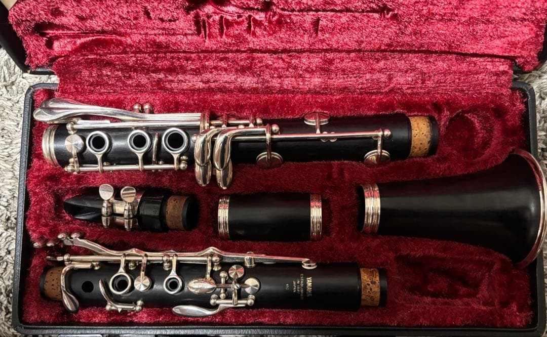 【2/10まで出品】YCL 452 クラリネット本体 ヤマハ ケース付き