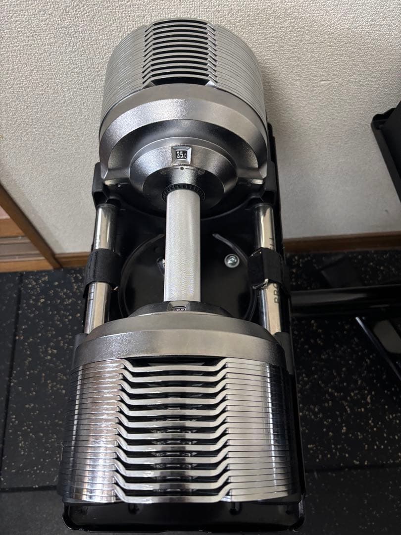 中村　海さん専用2プロバーベル　可変式ダンベル41.5k スタンドPro セット