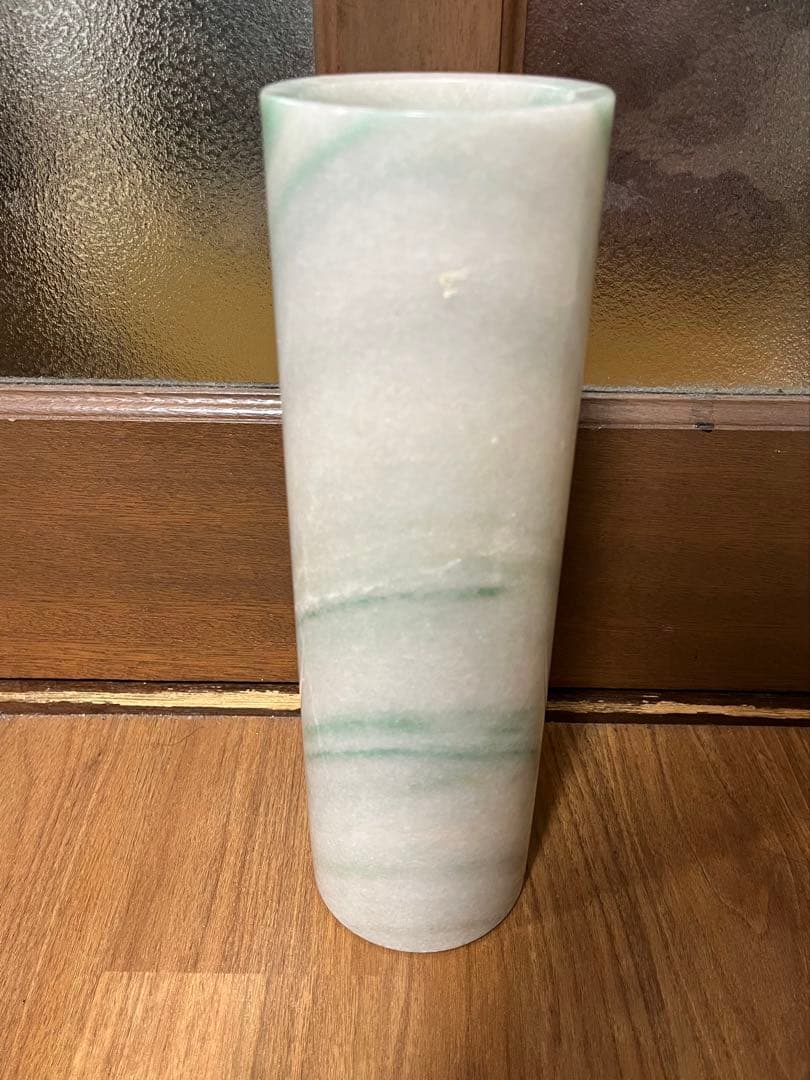 2280ｇ 本翡翠 花瓶 ひすい ヒスイ フラワーベース