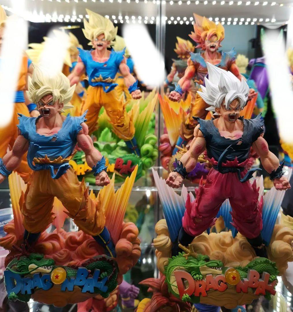 ドラゴンボール 孫悟空 フィギュア　フルリペイント品smsd１番くじ　4体セット