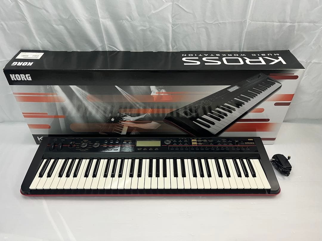 KORG KROSS-61 シンセサイザー 美品 箱付き