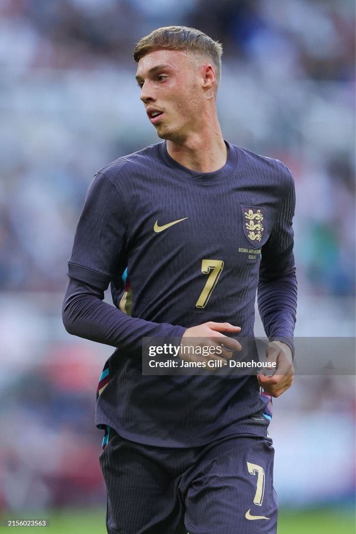 イングランド代表 パーマー #7 オーセンティックユニフォーム アウェイ M