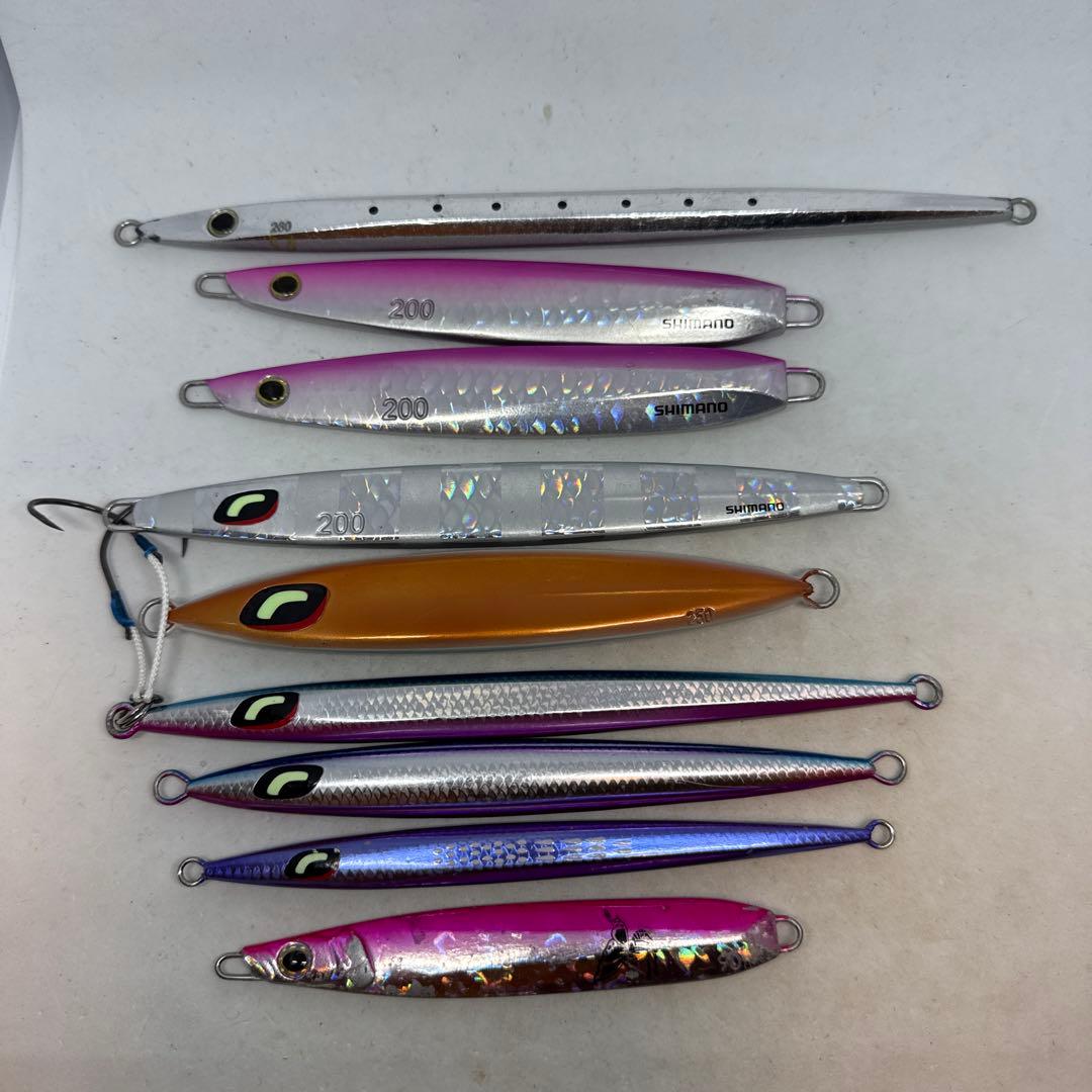 150108 シマノ　オフショアメタルジグ　大量セット