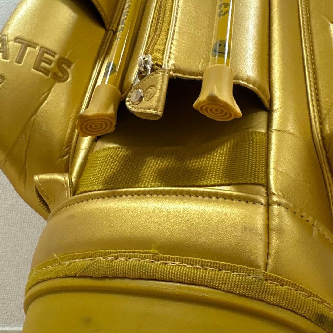 （希少）パーリーゲイツ　キャディバッグ　ゴールド