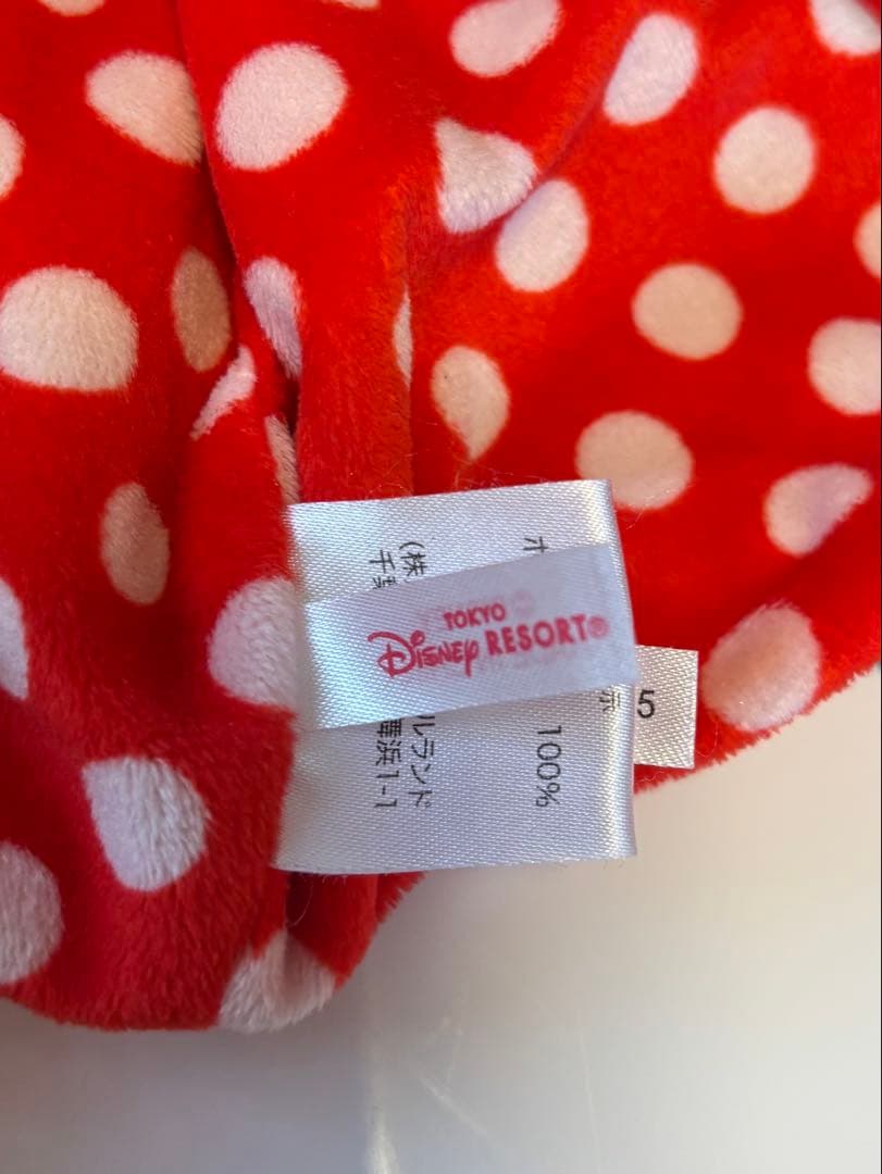 ミニーマウス 手袋型キャップ 東京ディズニーリゾート