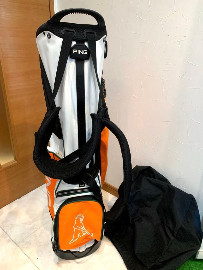 良品　PING ピン　E2 軽量　スタンド　キャディバッグ