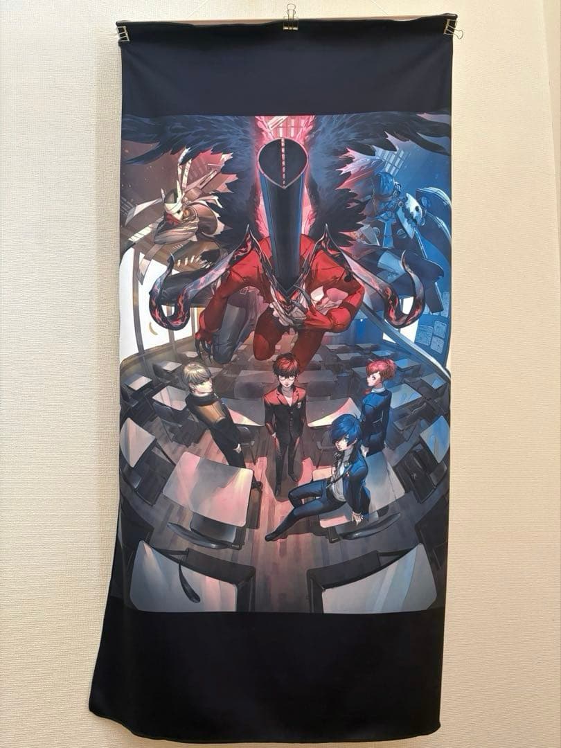ペルソナ3/4/5 発売記念ビジュアル 大判タオル