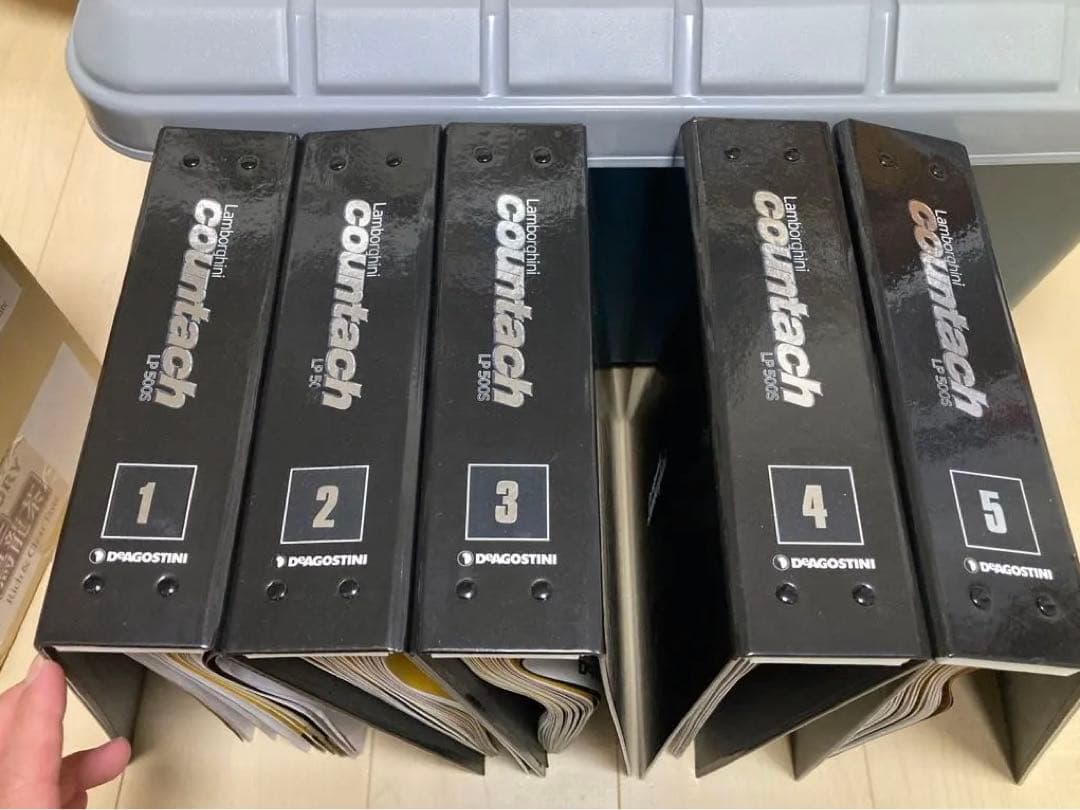 デアゴスティーニランボルギーニ・カウンタック 1/10スケール　ジャンク品です！