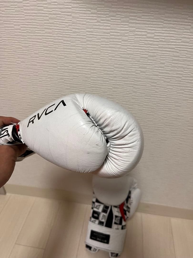 RVCA & EVERLAST 14 oz ボクシンググローブ 中古品