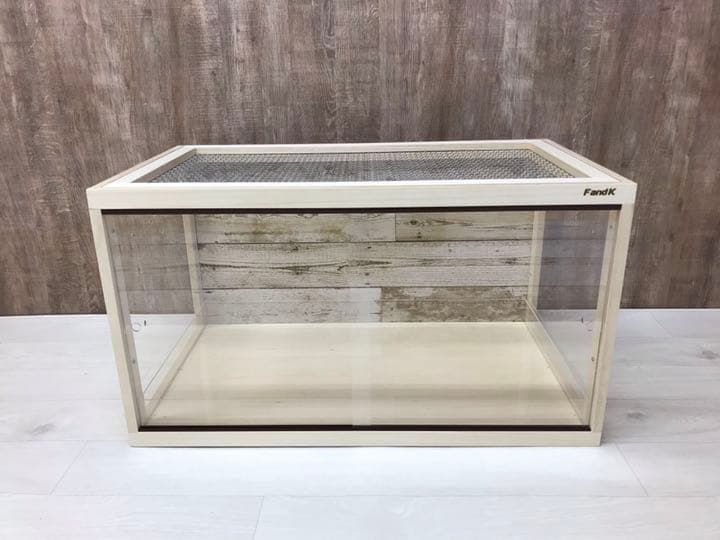ＦandＫ爬虫類木製ケージ　ハリネズミ仕様　800×450×450