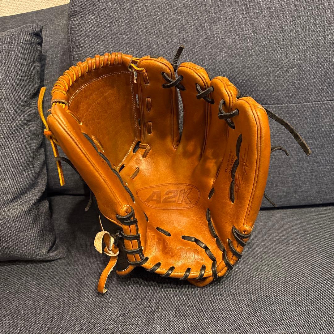 【激レア】Wilson A2K ASOエディション硬式投手用 B23型12インチ