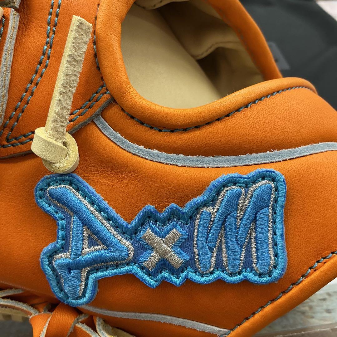 DXM オレンジ レザー硬式外野手グローブ