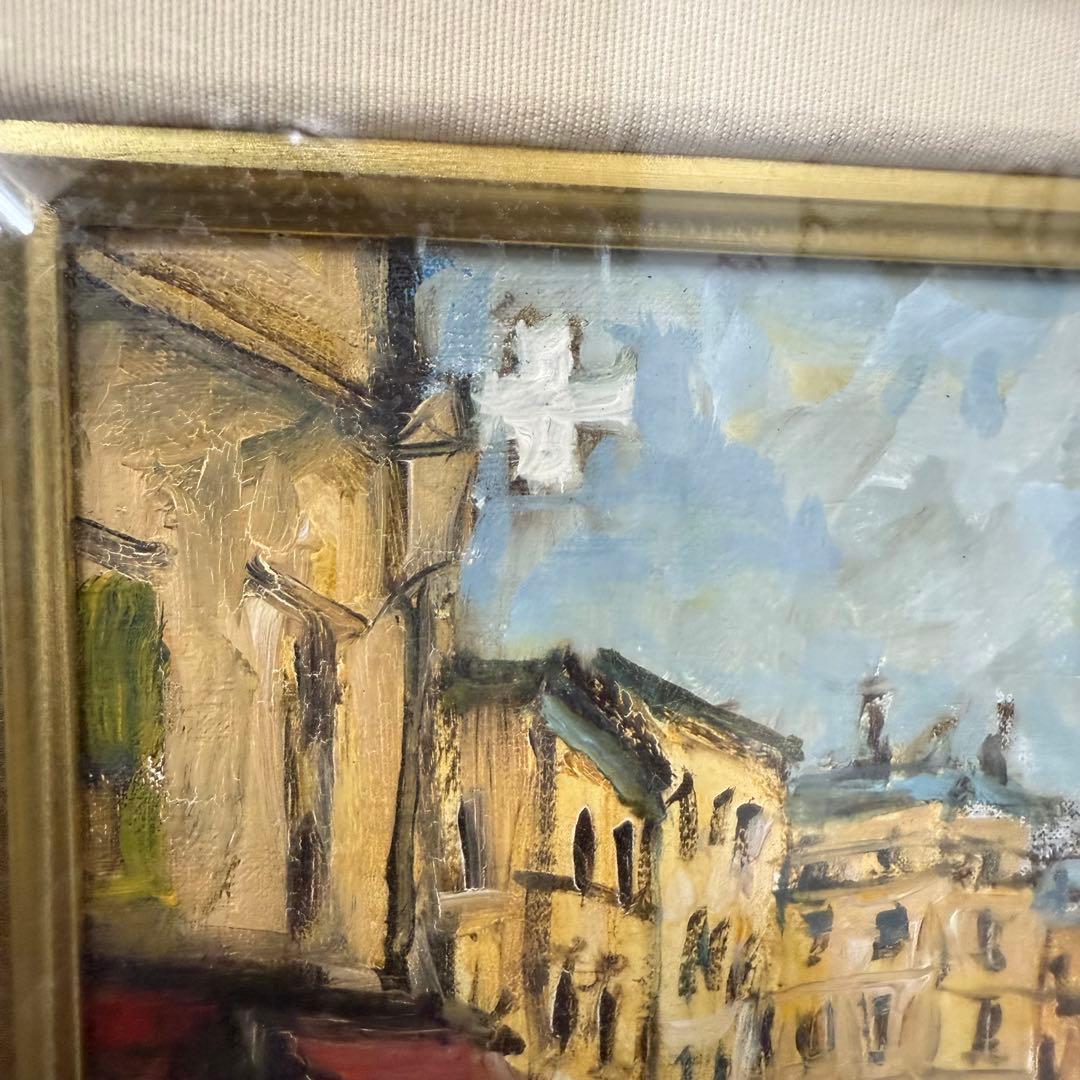 絵画 児玉幸雄 ムフタール通り 油絵 油彩 SM号 直筆 サイン入り