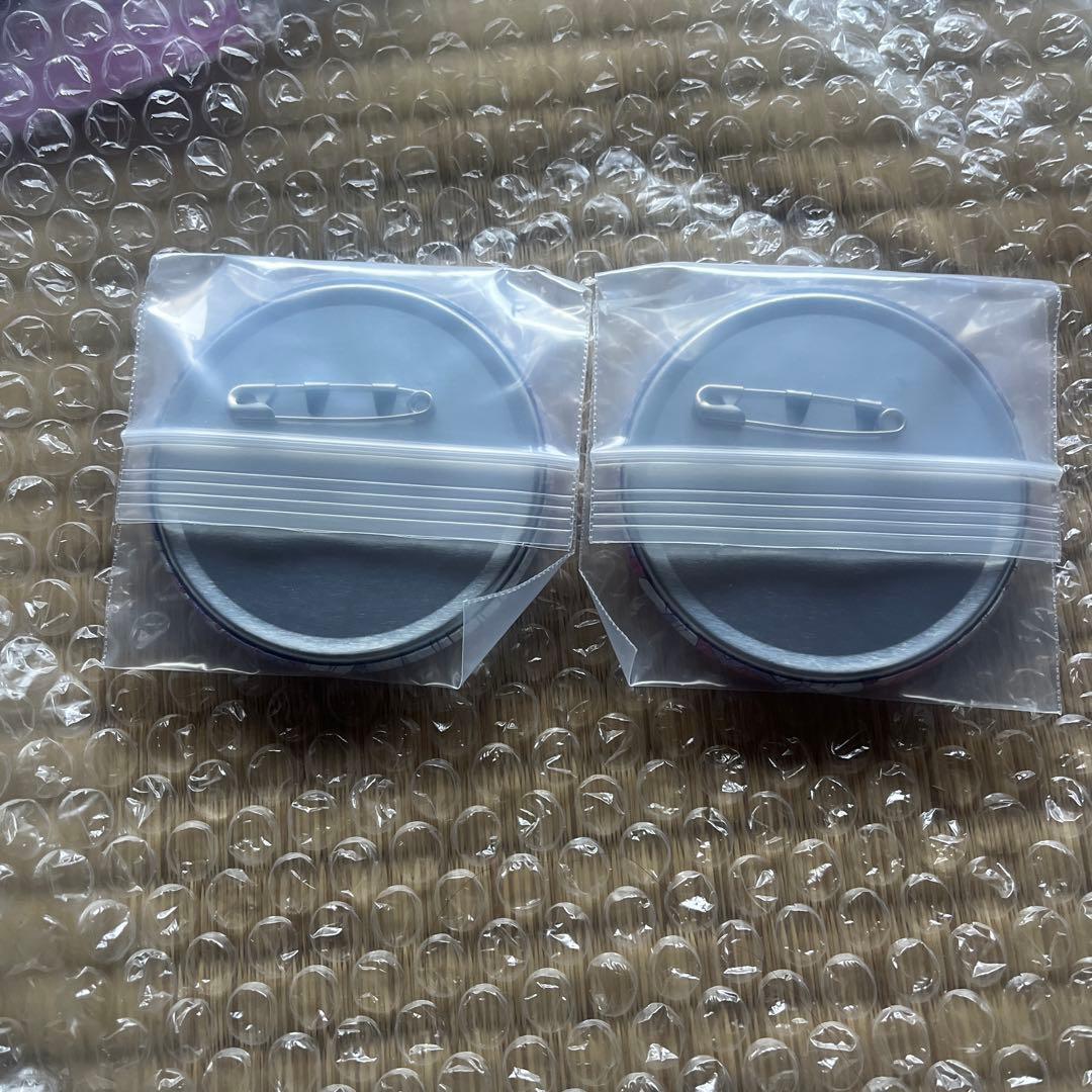 プリキュアライブ　缶バッジ　キュアマシェリ　キュアアムール