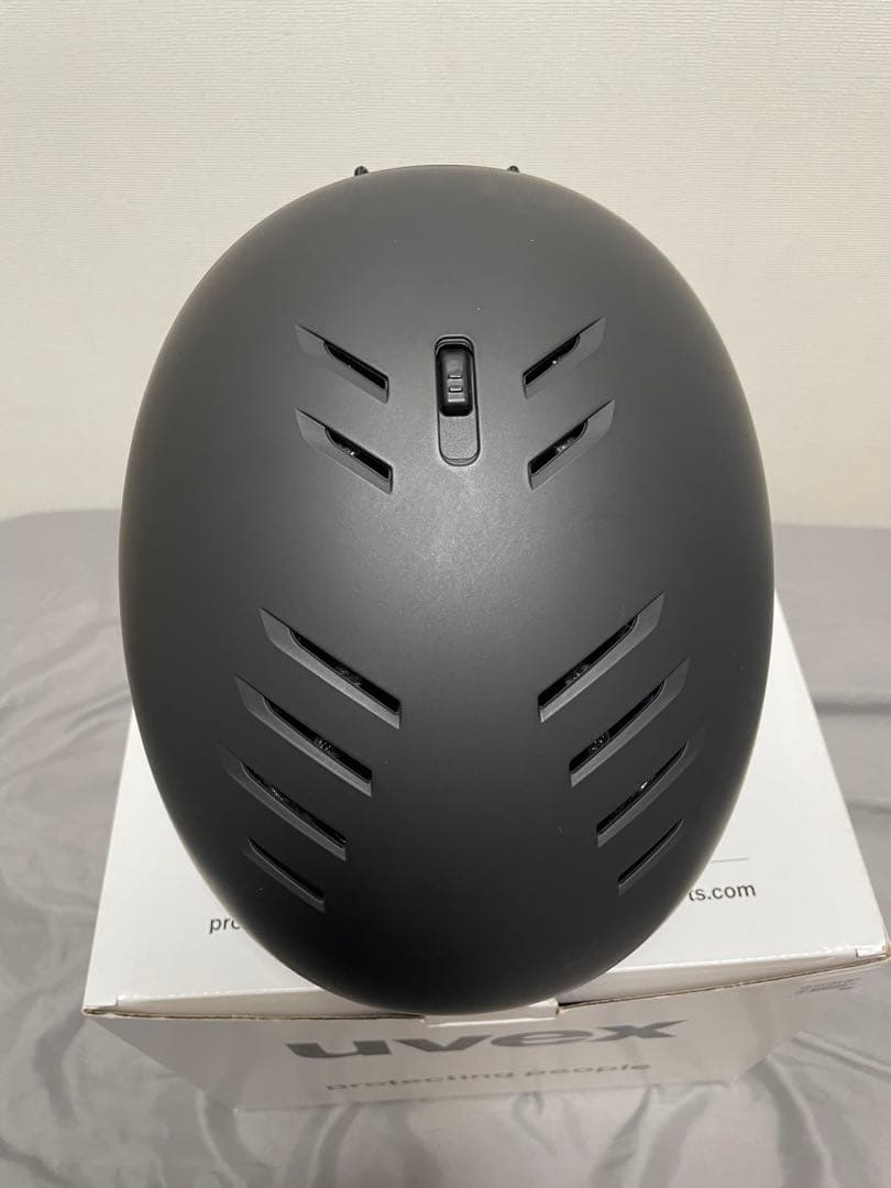 スノボ uvex wanted ブラック ヘルメット Lサイズ 58-61㎝