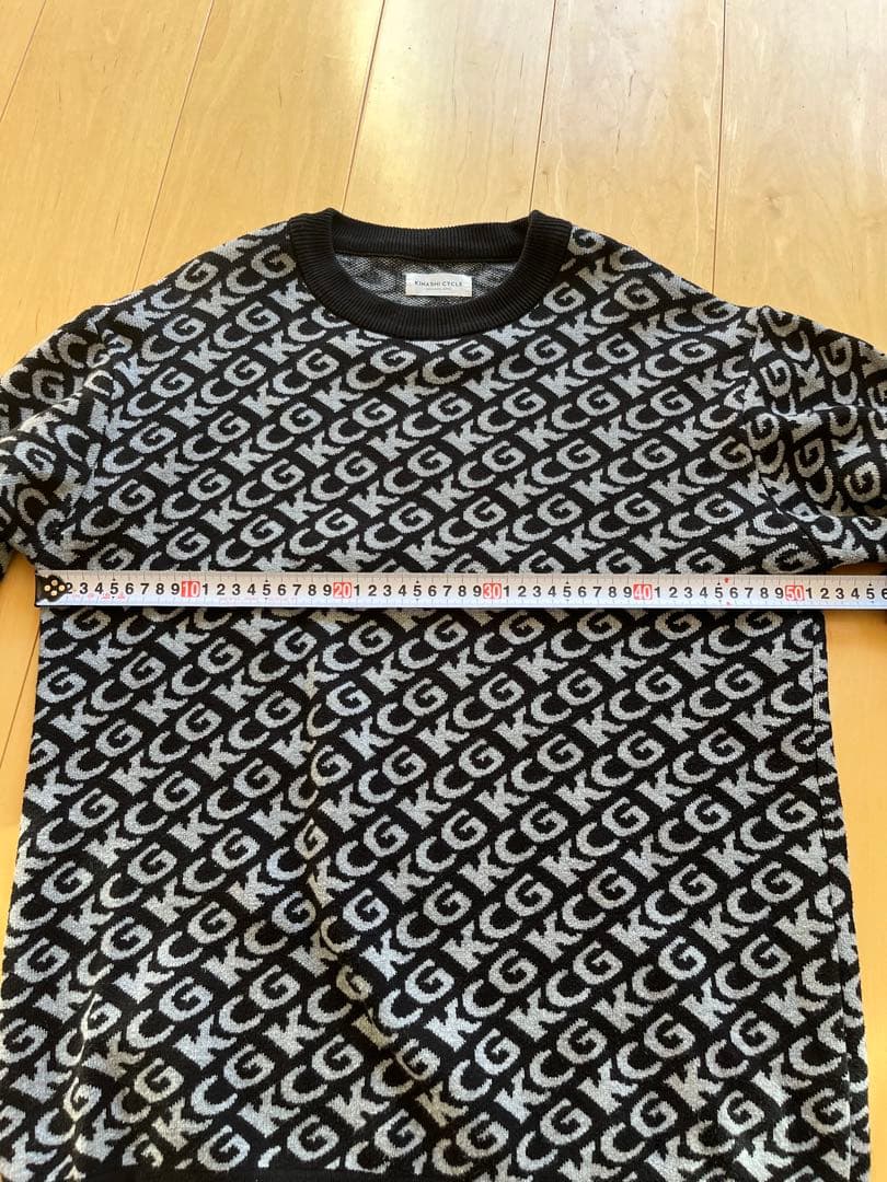 【KINASHI CYCLE GOLF】ロゴパターン ゴルフセーター