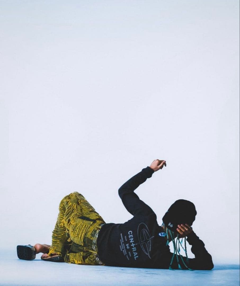 CEN+RAL WUFFLE L/S TEE [チャコール] XL