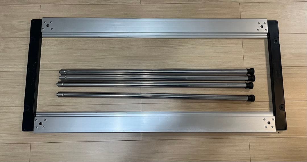 【激レア】スノーピークIGTテーブル&フォールディングシェルフロング竹5点セット