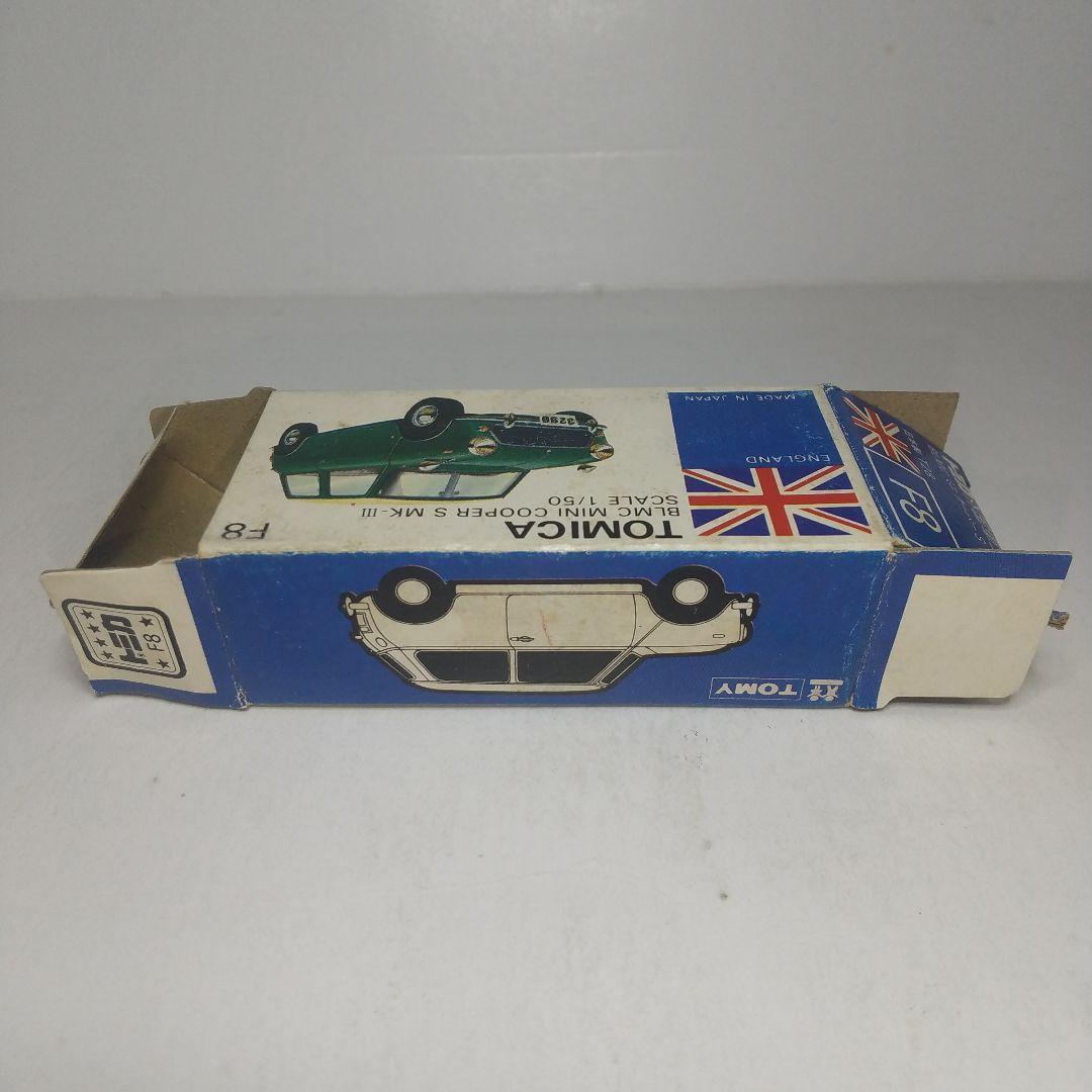 (3175)トミカ 青箱 日本製 BLMC ミニクーパー S マークⅢ