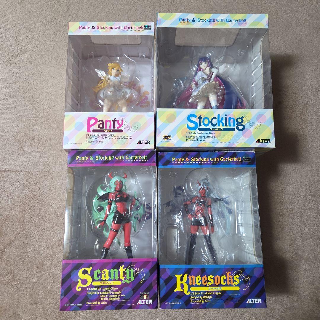 【送料込】Panty＆Stocking ALTER フィギュア 4点セット
