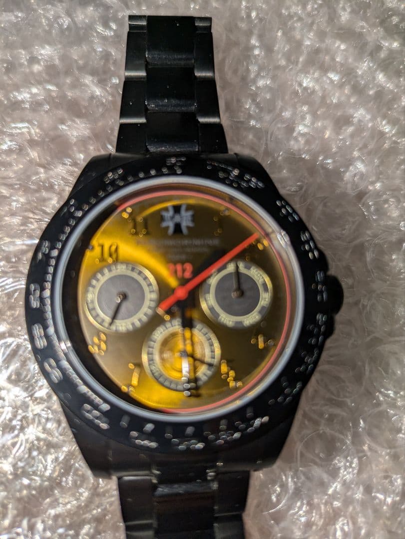 s*e様 ガールズ&パンツァー最終章 ティーガーⅠ モデル 腕時計/ガルパン 黒