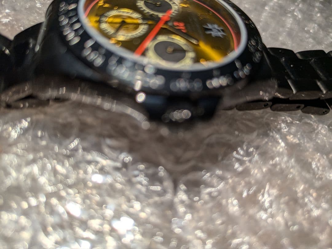 s*e様 ガールズ&パンツァー最終章 ティーガーⅠ モデル 腕時計/ガルパン 黒