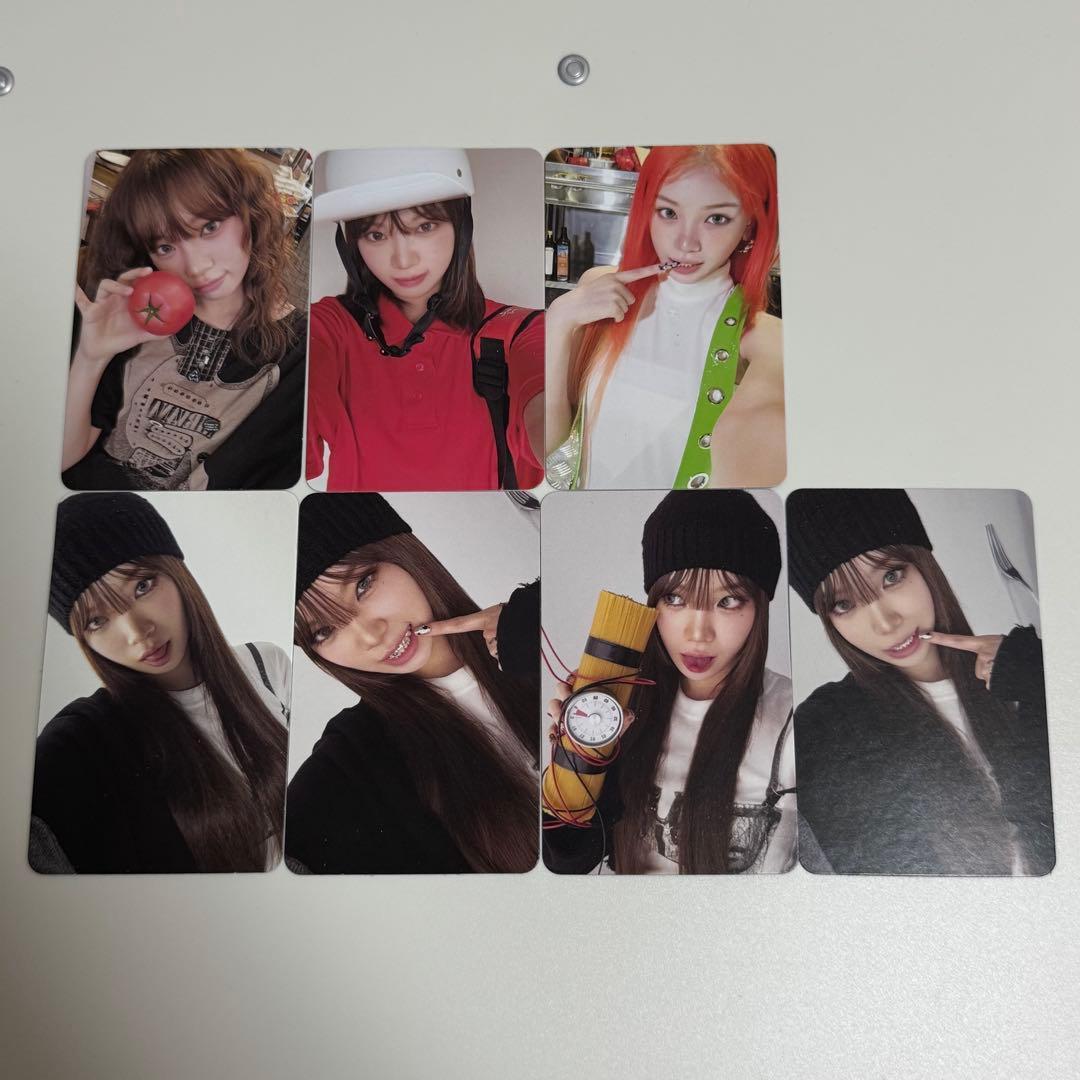 LESSERAFIM ルセラ SPAGHETTI 封入トレカ コンプ チェウォン