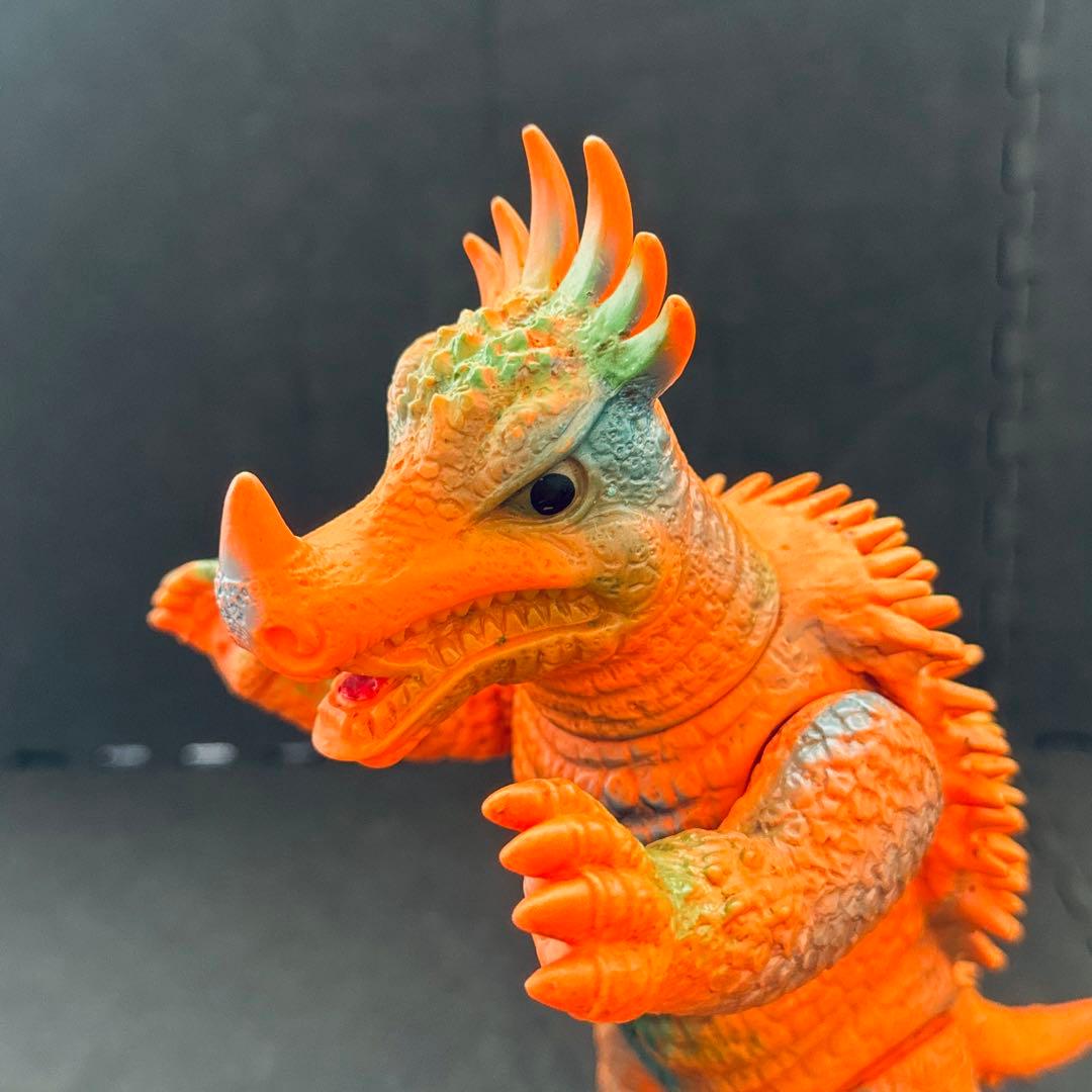 【FROM JAPAN】ブルマァク アンギラス ソフビ 当時物