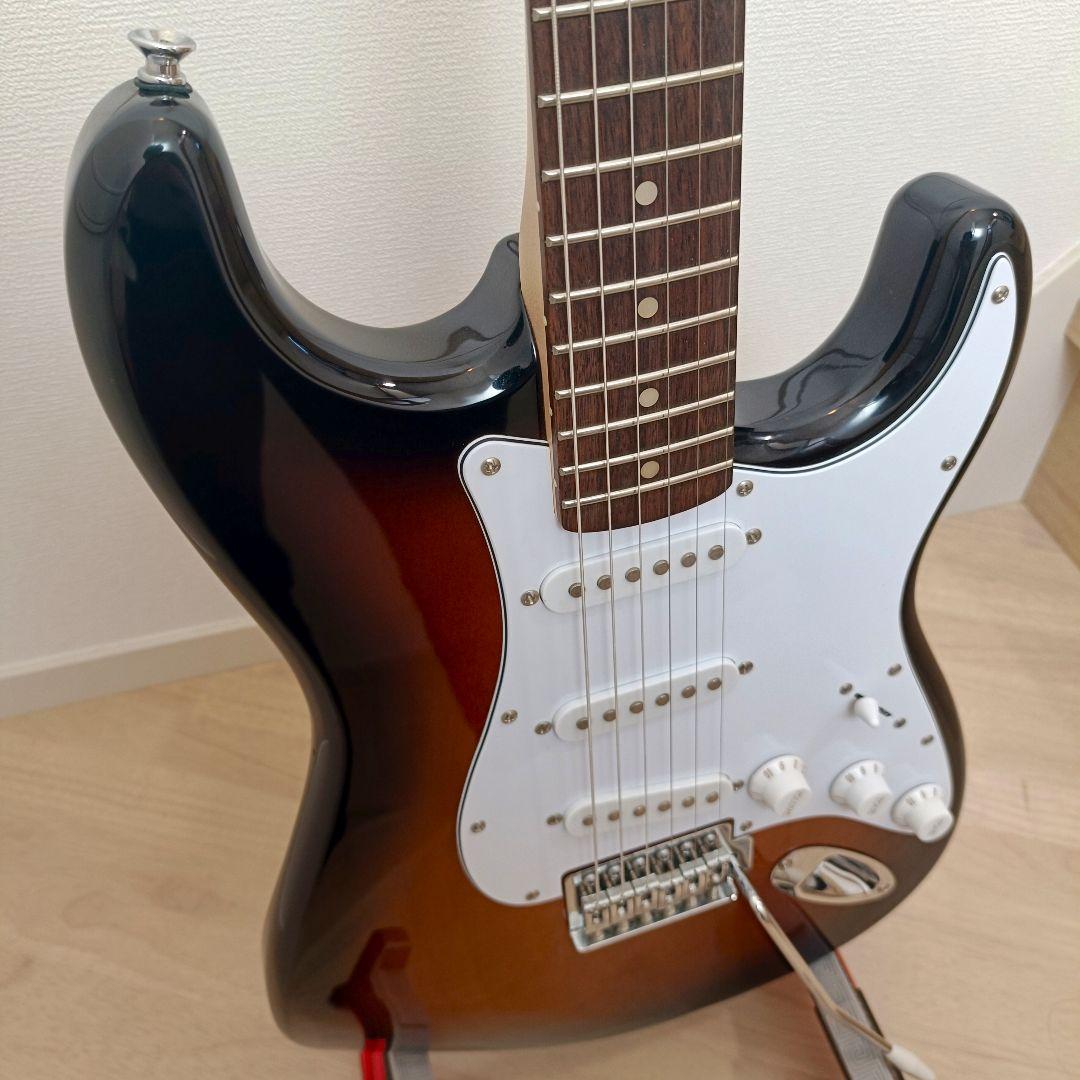 メンテ済｜Squier ストラトキャスター　サンバースト エレキギター