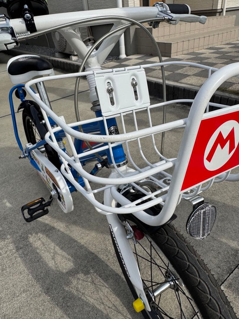 マリオ　幼児用自転車 16インチ 補助輪付き