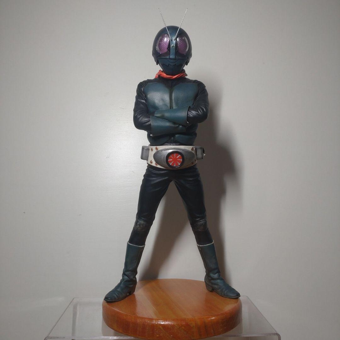 ビリケン商会1/6 仮面ライダー旧１号ソフビキット完成品　本郷猛
