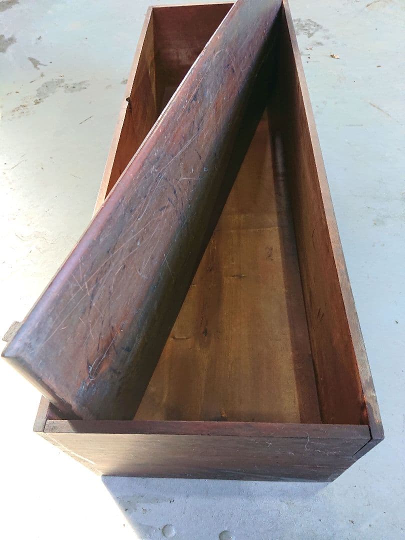 木製 空箱（長方形 大型）　/明治 大正 骨董品 古美術 アンティーク