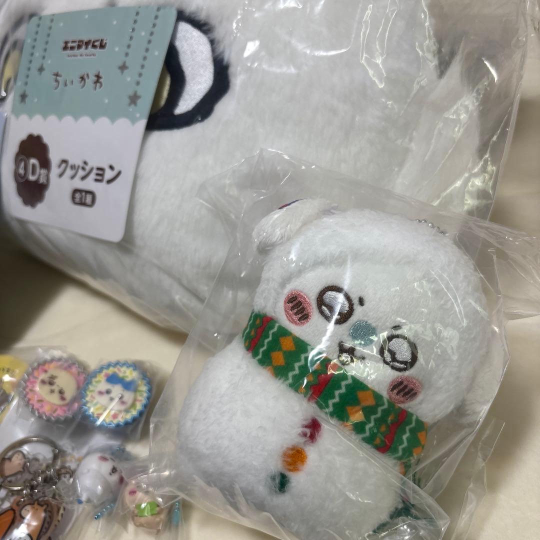 コンバースちいかわ黒1種　ちいかわ　エニマイくじ　その他キーホルダー類