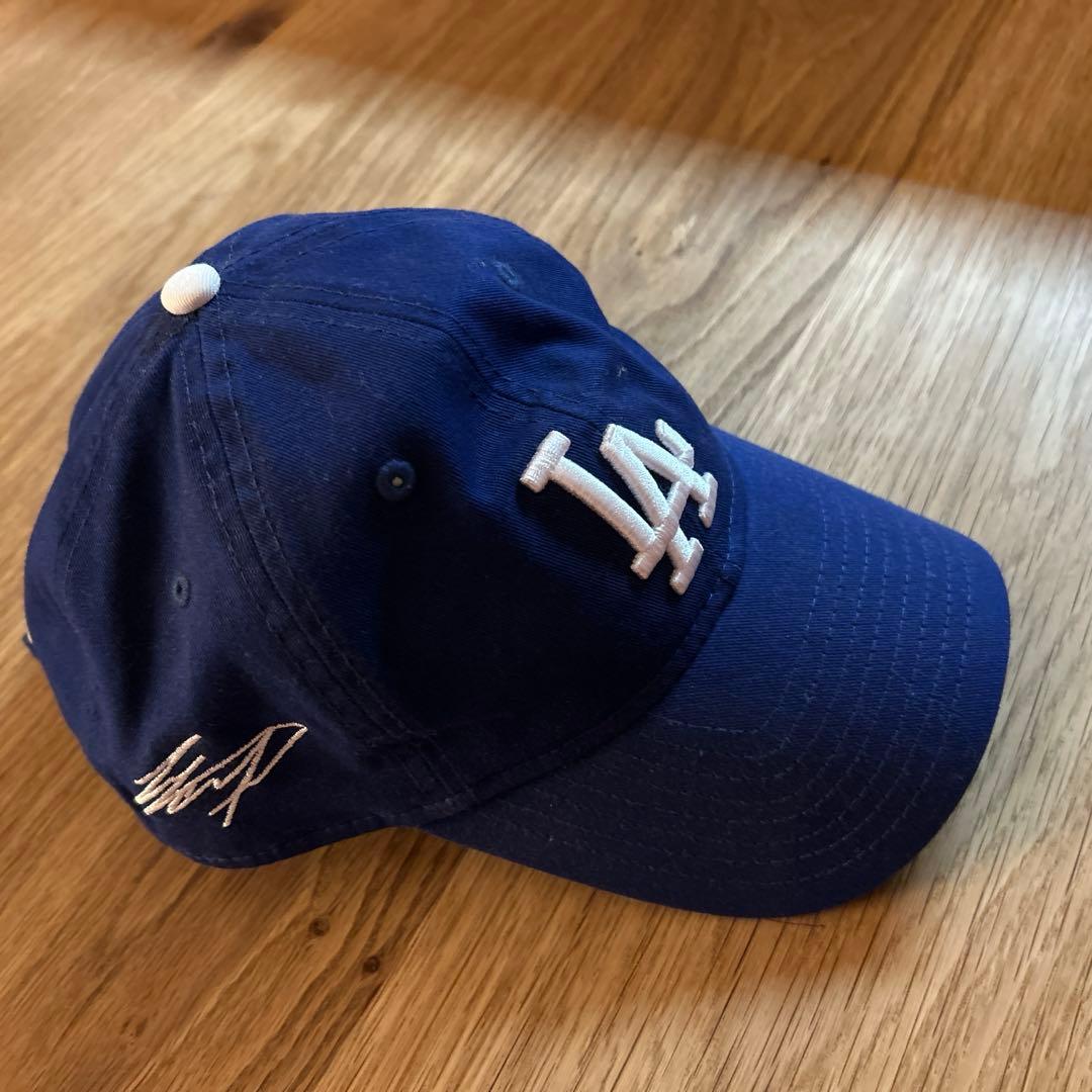 ドジャーズ Dodgers キャップ　9TWENTY 大谷刺繍サイン入り