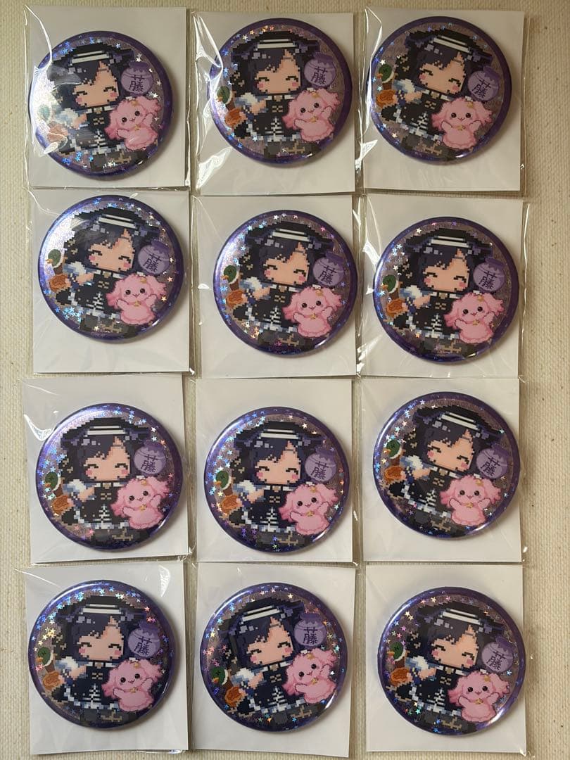 藤都子 バースデーグッズ 2024 缶バッジ