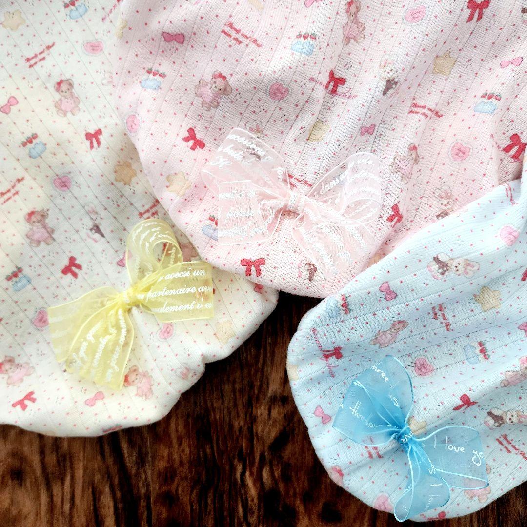 ぴーち様❤️秋冬♡アランニット♡メルヘン♡くま耳♡タンクトップ♡ハンドメイド犬服