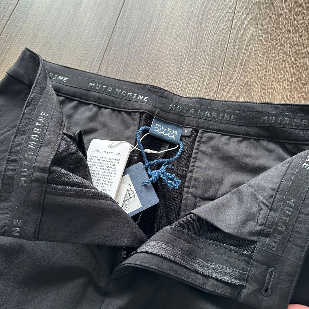 【新品タグ付き】ムータマリンゴルフ メンズ ストレッチナイロンスラックス