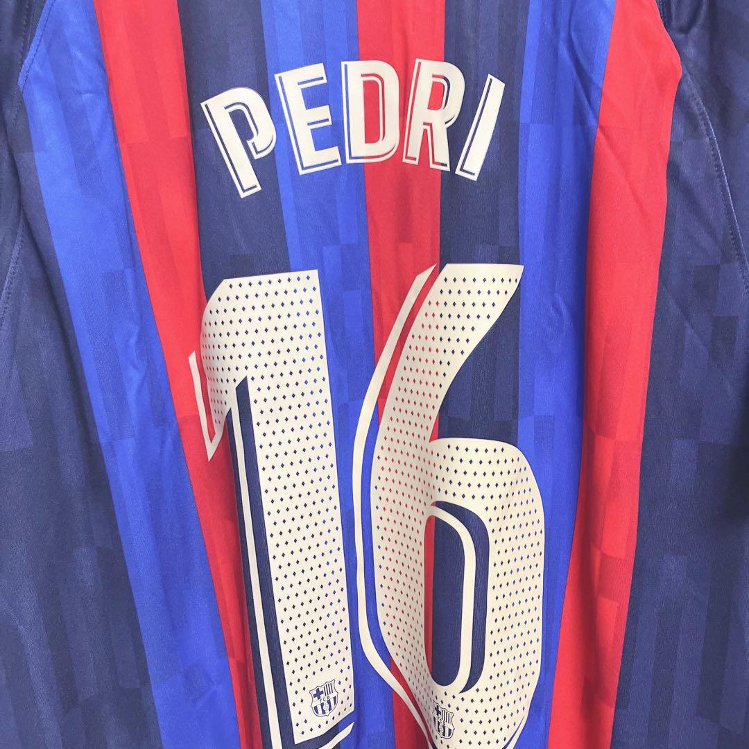 [新品]FCバルセロナ　ユニフォーム　2XLサイズ　ペドリ　2022/2023