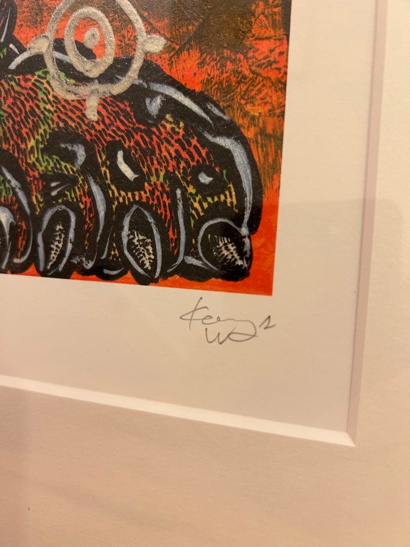 小松美羽　シルクスクリーン