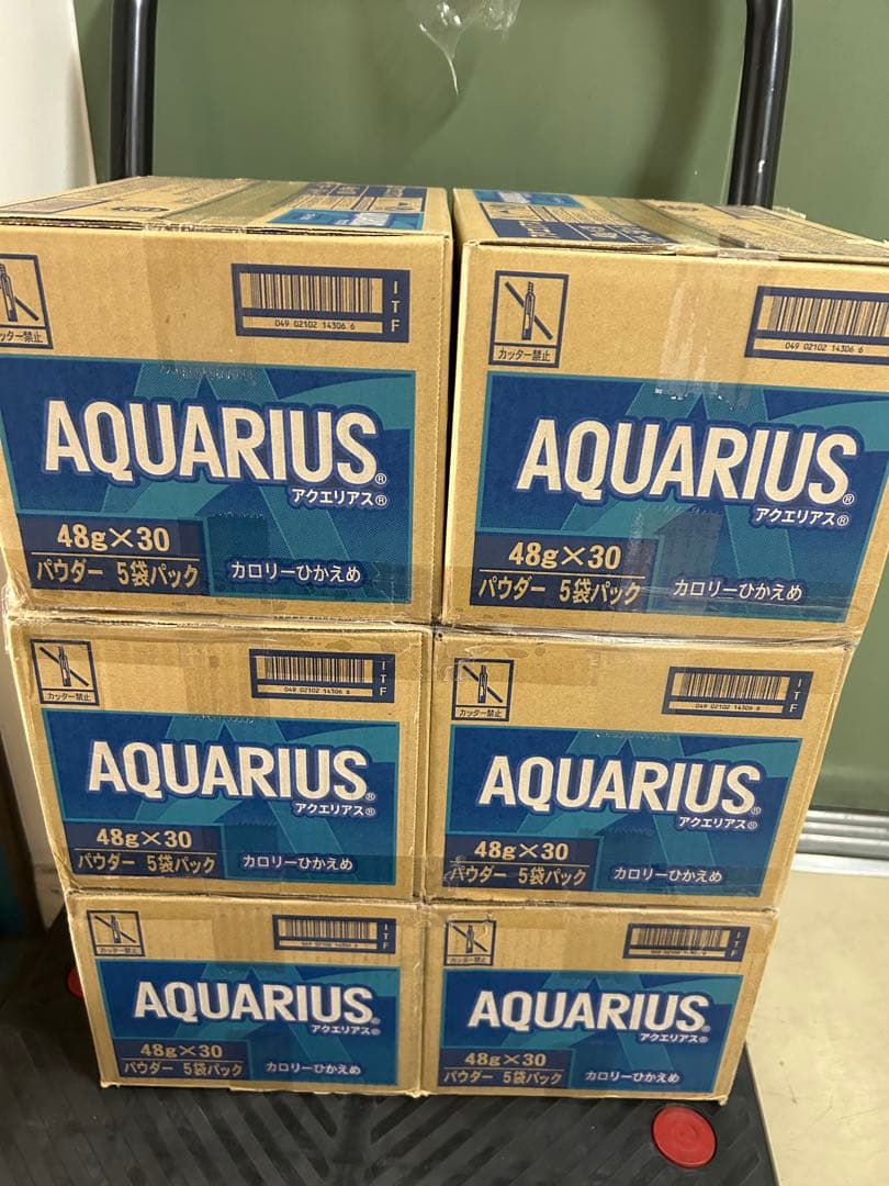 コカ・コーラ アクエリアスパウダー48g ×30袋 36箱