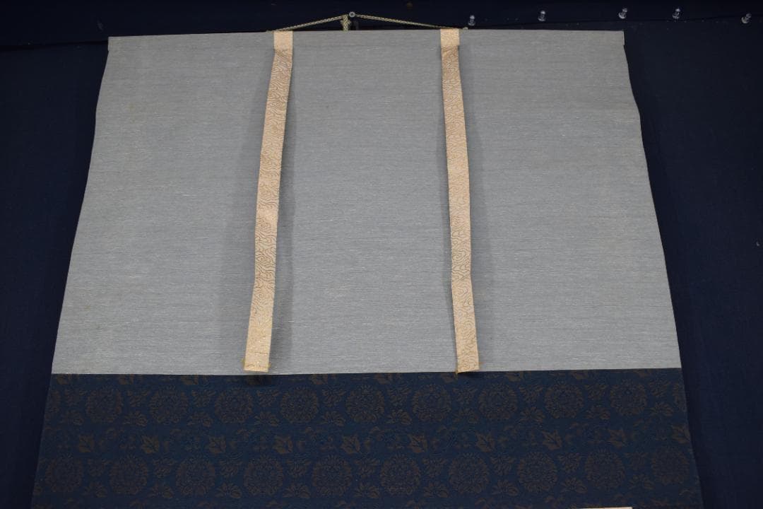 和秀/富士山秋景図/霊峰秋色/横物/掛軸☆宝船☆Z-425