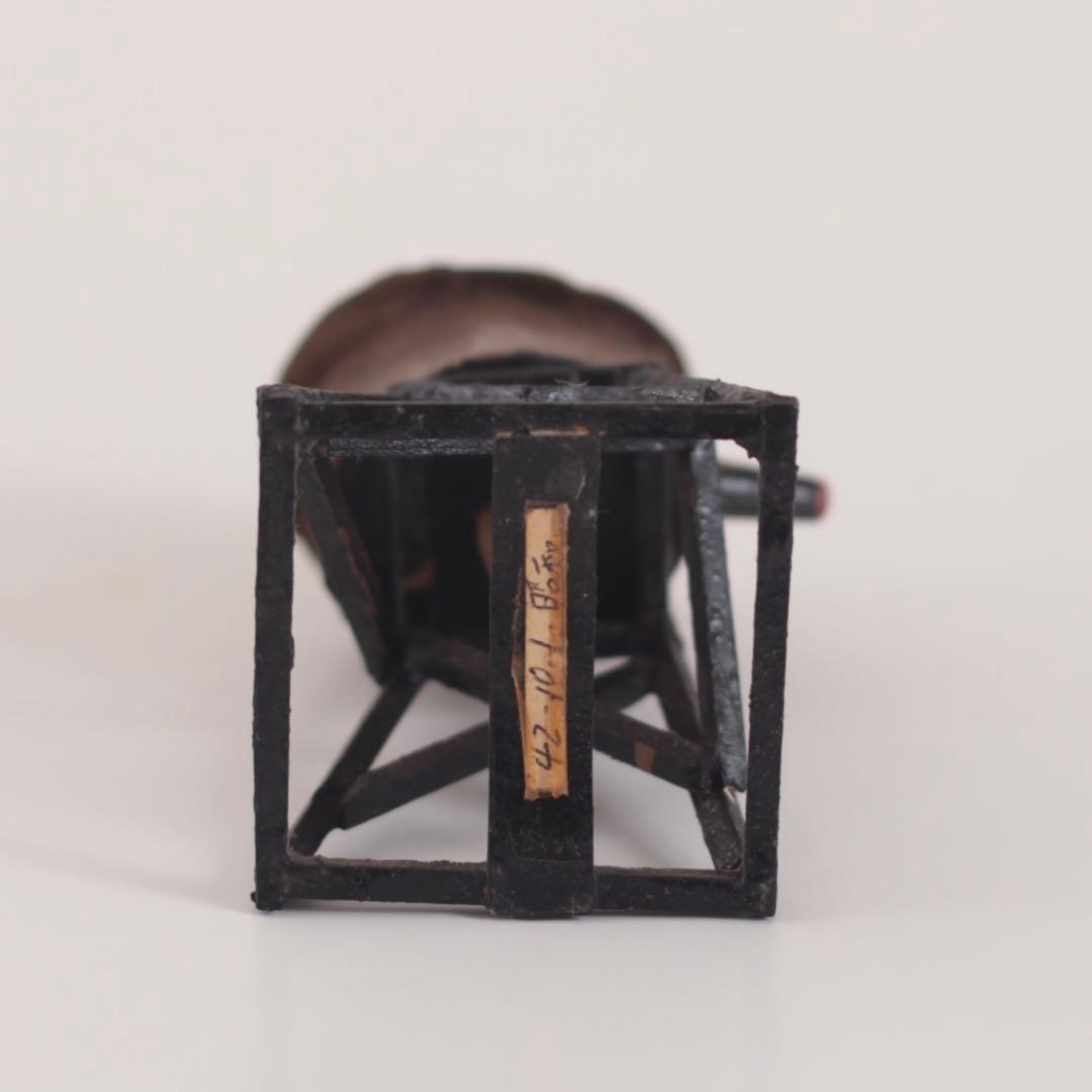 紙と木でできた 給水塔 昭和42年 古道具 アンティーク オブジェ