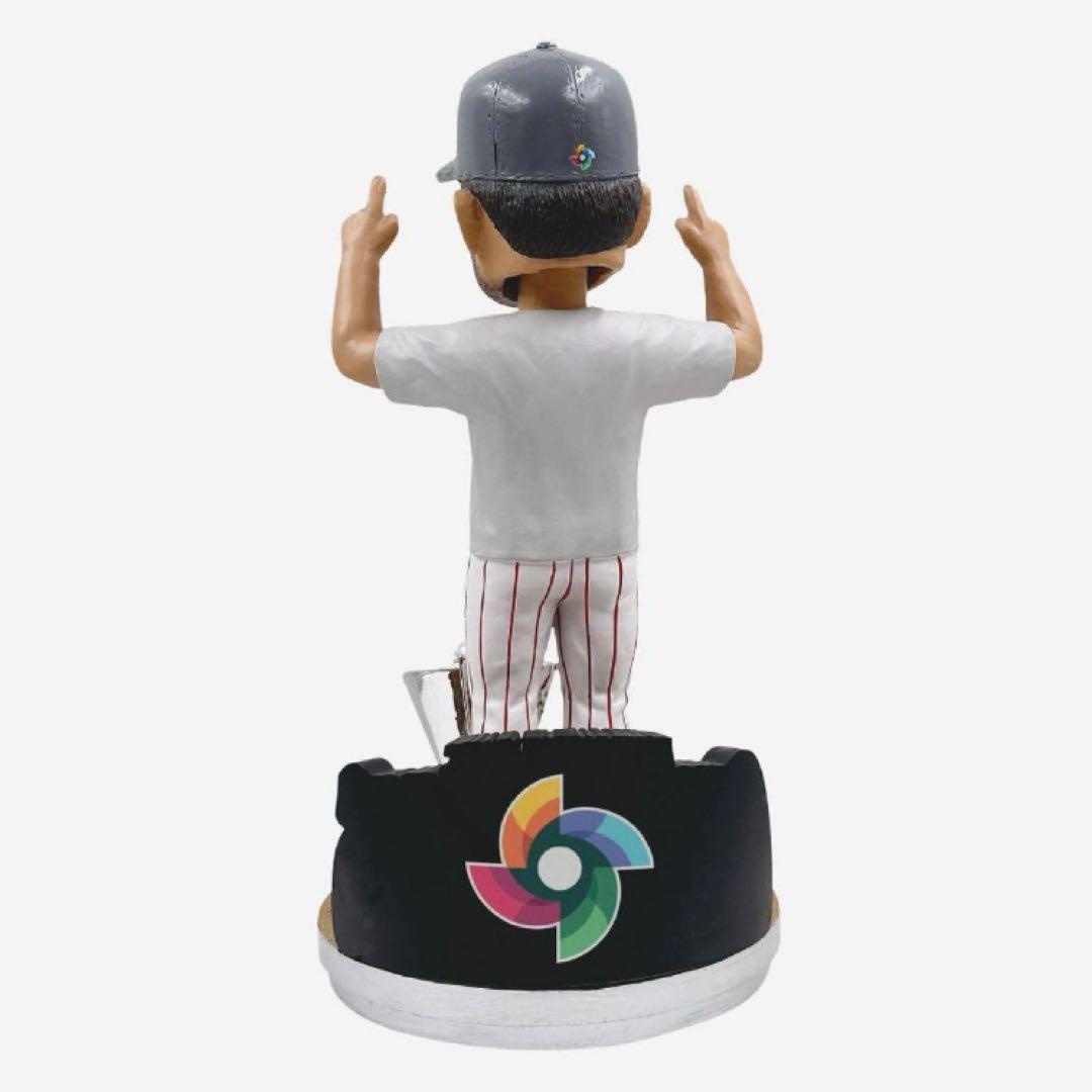 【123個限定完売品】ダルビッシュ選手優勝キャップボブルヘッド人形　パドレス