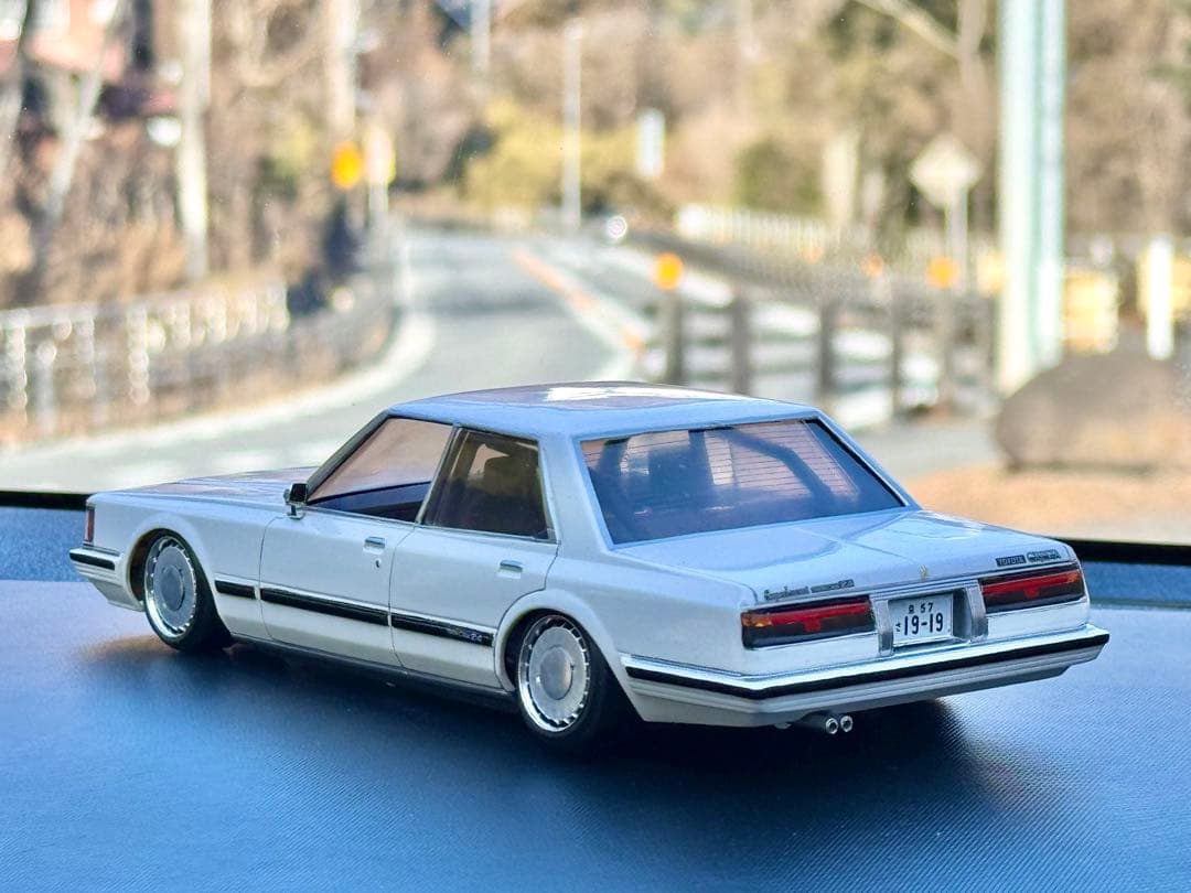 【完成品】フジミ•GX61 クレスタ　新型シャーシバージョン