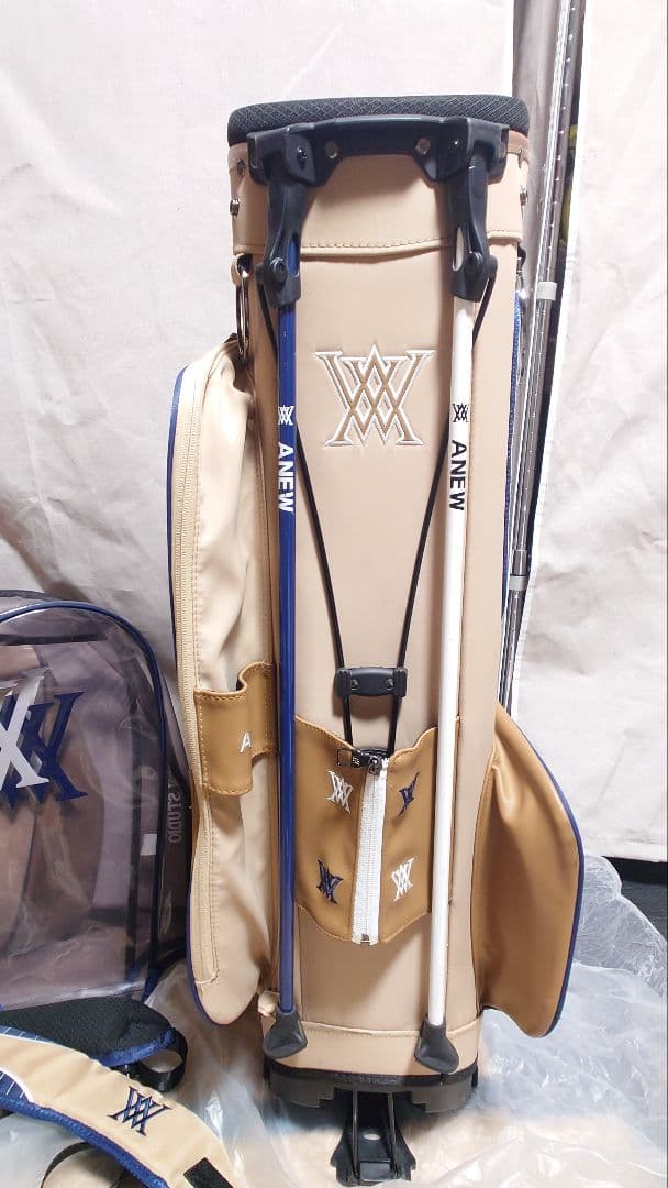 【人気色☆お得】ANEW キャディバック スタンド