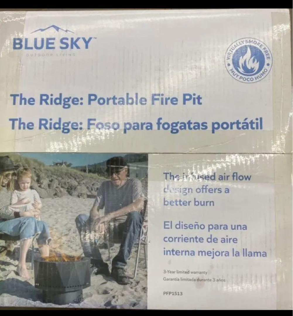 ブルースカイ　新品未開封　BLUE SKY 焚き火台　キャップ　アウトドア