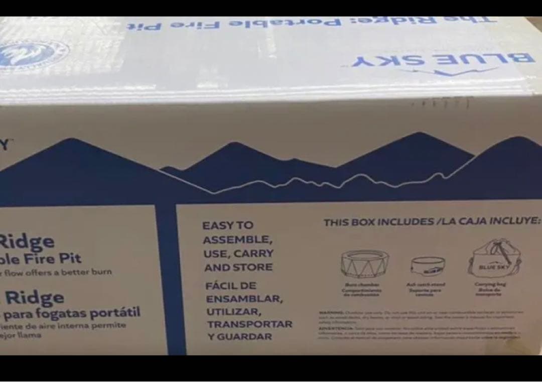 ブルースカイ　新品未開封　BLUE SKY 焚き火台　キャップ　アウトドア