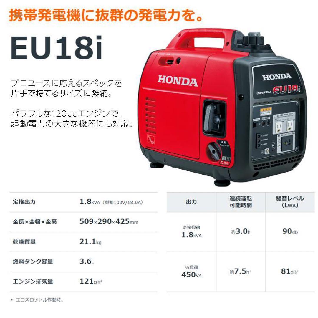 ②【新品未開封】Honda 正弦波インバーター 発電機 EU18i カバーセット