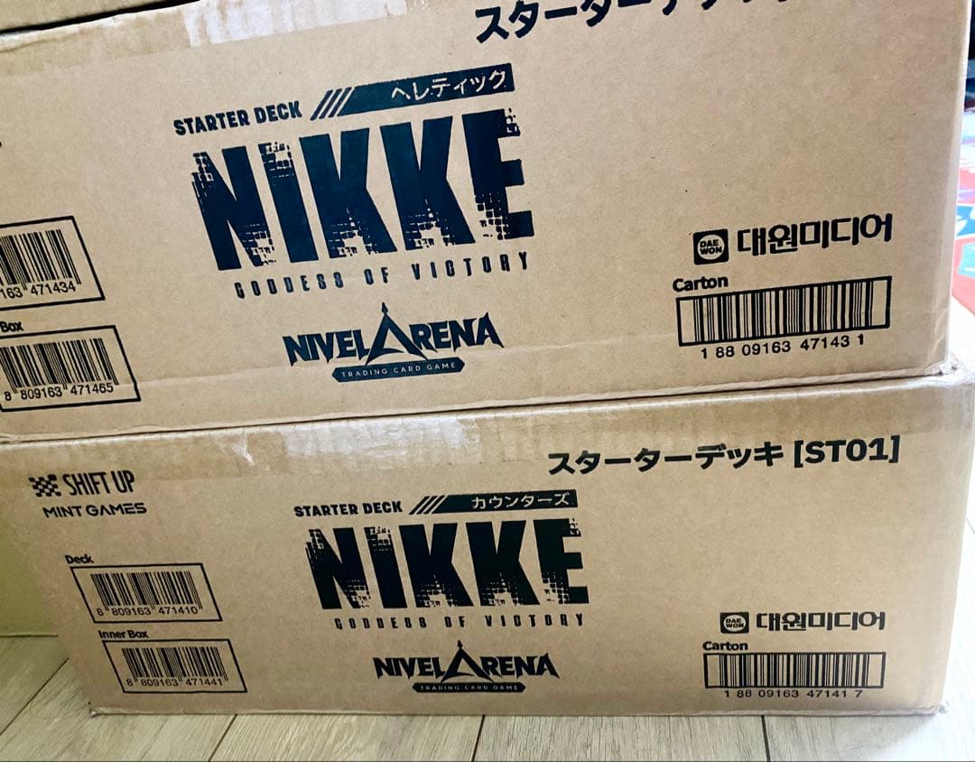 NIVEL ARENA 勝利の女神:NIKKE スターターデッキ カートン
