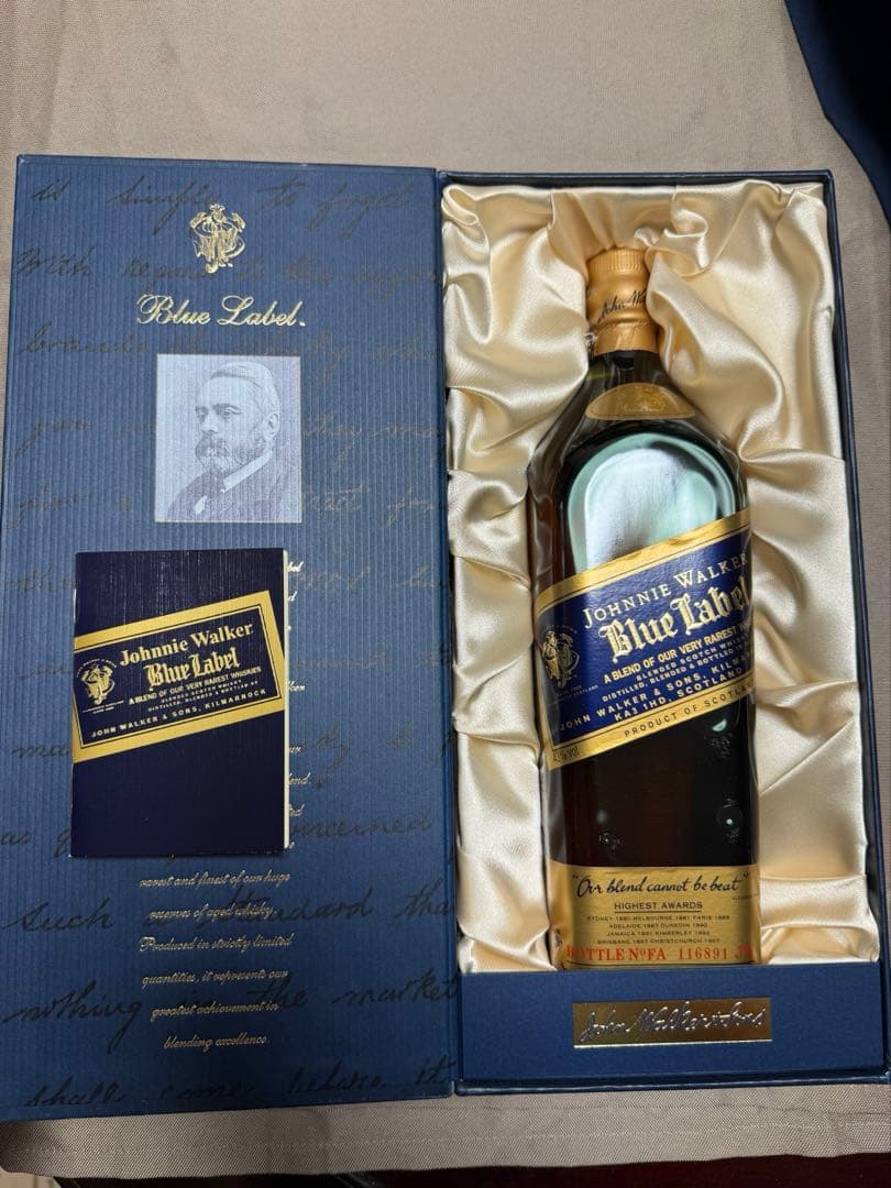 最安値Johnnie Walker Blue Label 1000ml 旧ボトル